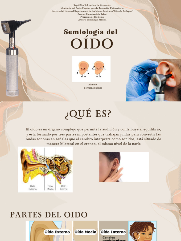 Semiologia Oido - PDF - 20250527 - 231449 - 0000 | PDF | Oído | Escuchando