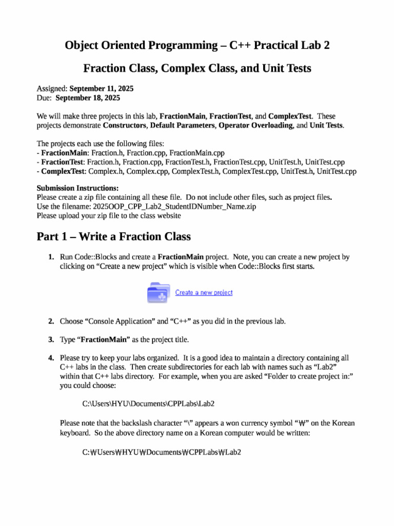 CPlusPlusLab2 2025 | PDF