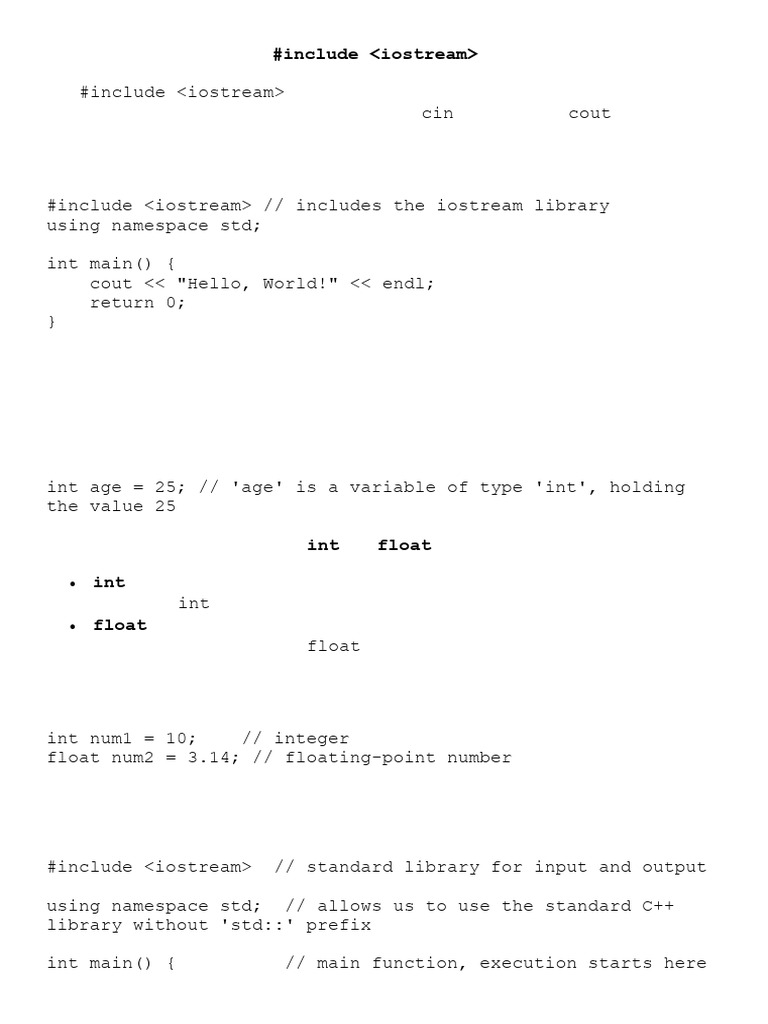 C++ 10 Short QUestions | PDF | C++ | Programming Paradigms