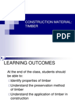 Construction Material: Timber