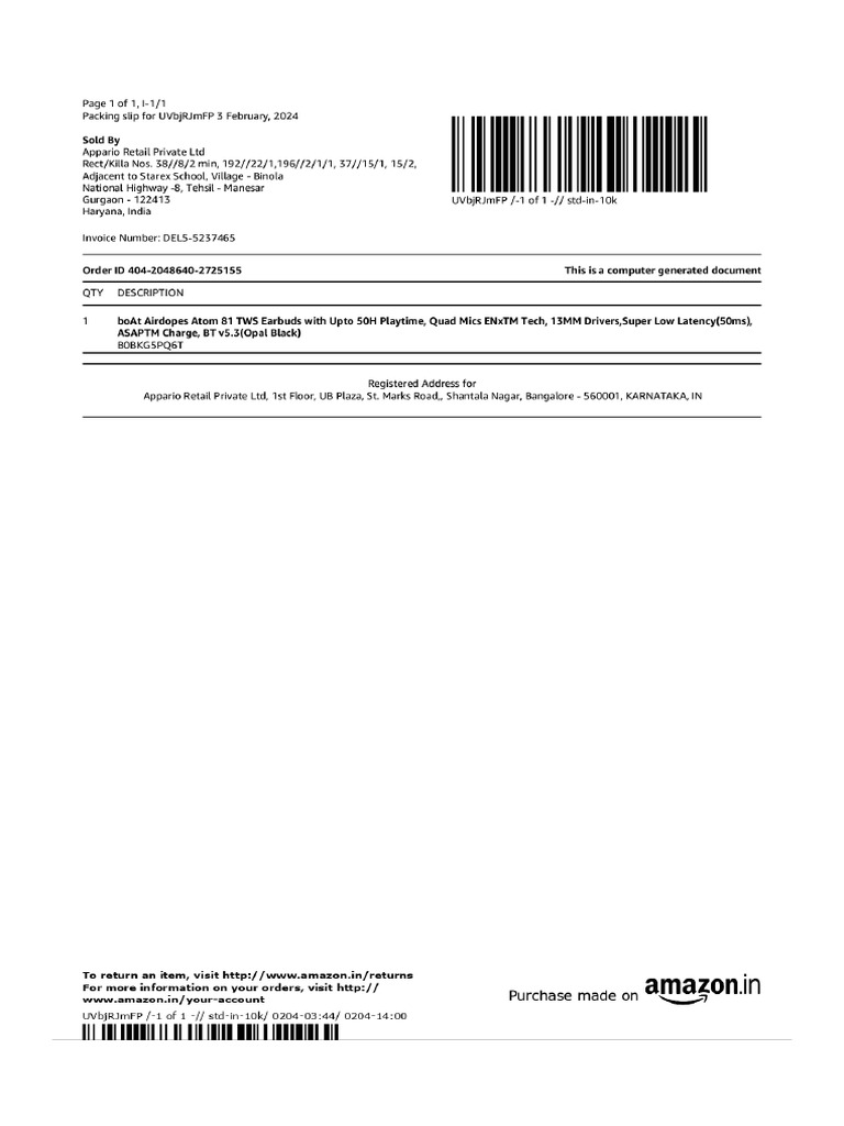 Pslip | PDF
