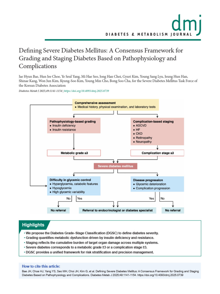 DMJ 2025 0739 | PDF | Diabetes | Diabetes Management