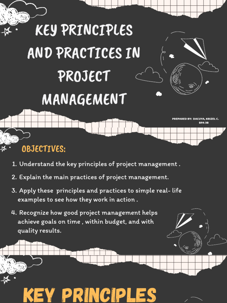 Elective 3 Key Principles Practices in Project Management | PDF ...