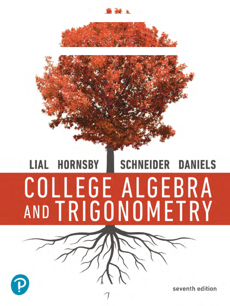 College Algebra and Trigonometry (7th Edition) Hornsby PDF | PDF ...