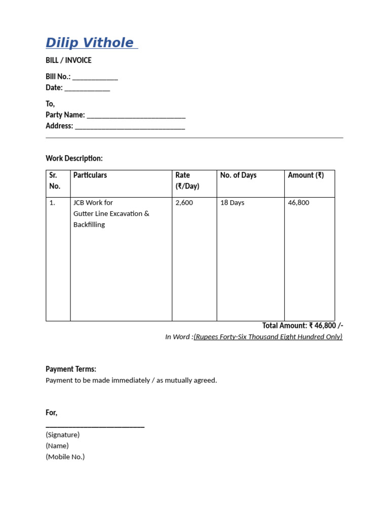 Bill | PDF