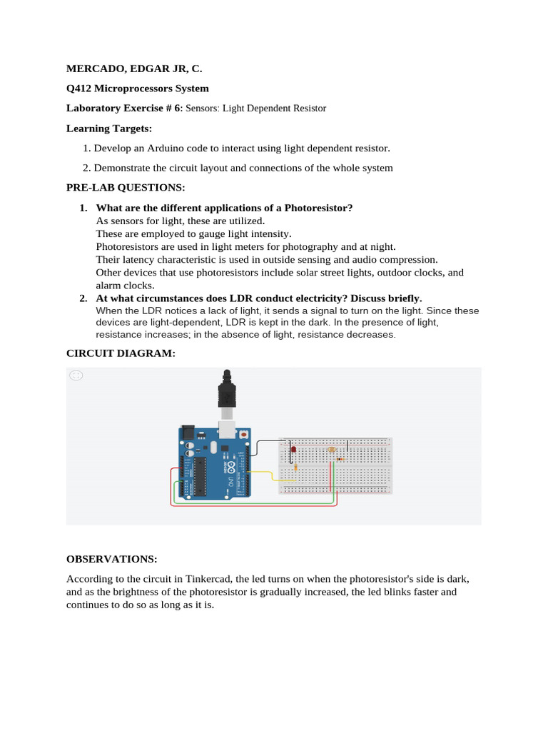 Q412 Laboratory-exercise6-MERCADO, EDGAR JR, C | PDF