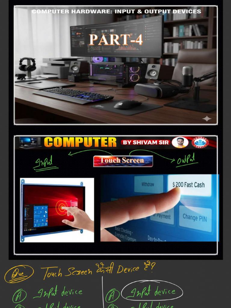 Computer पंचायत बैच Computer Hardware Input Output Devices C | PDF
