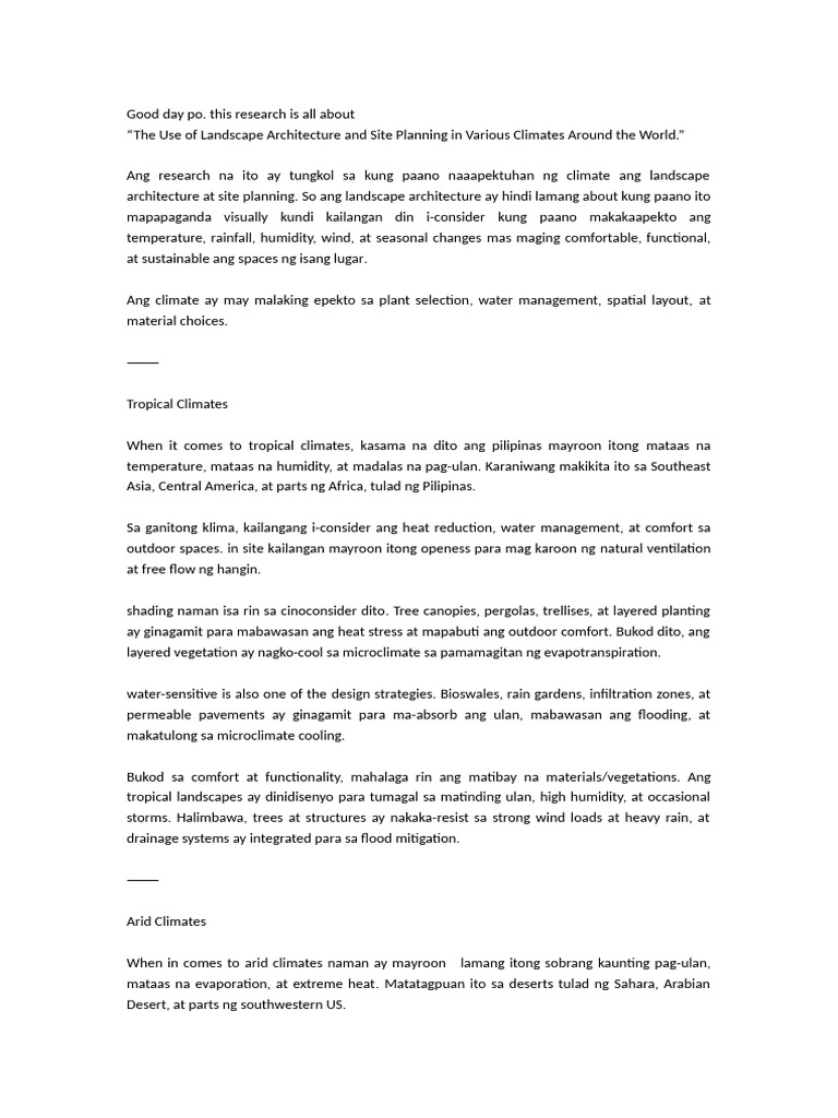 Research Paper About Architecture | PDF