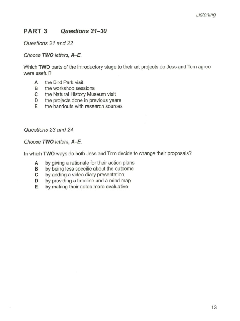 Mini Test 1 | PDF