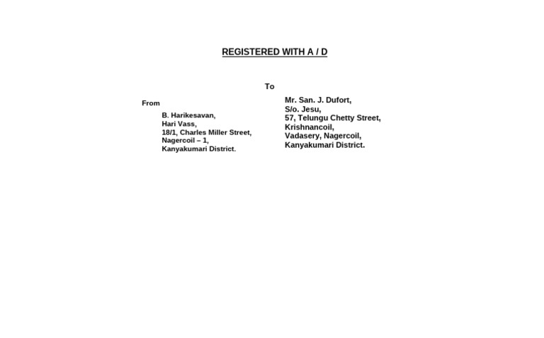 Add Notice | PDF