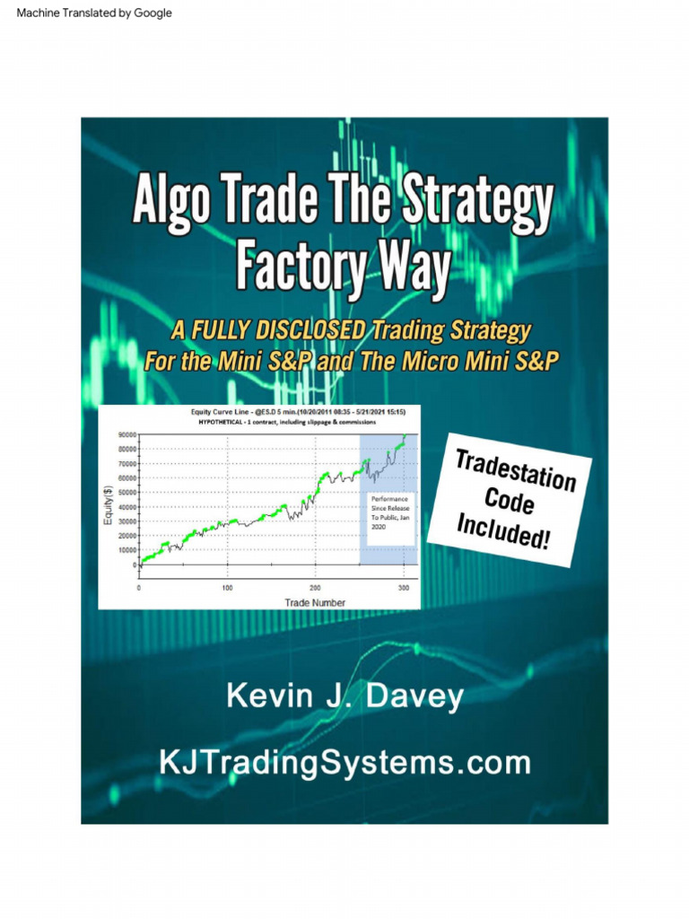 Kevin J Davey - Free Algo Strategy Español | PDF | Opción (Finanzas ...