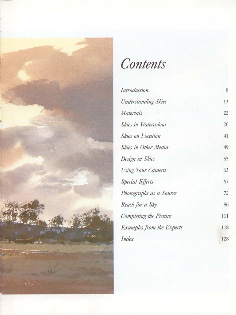 Water Color_Skies by Ron Ranson | PDF