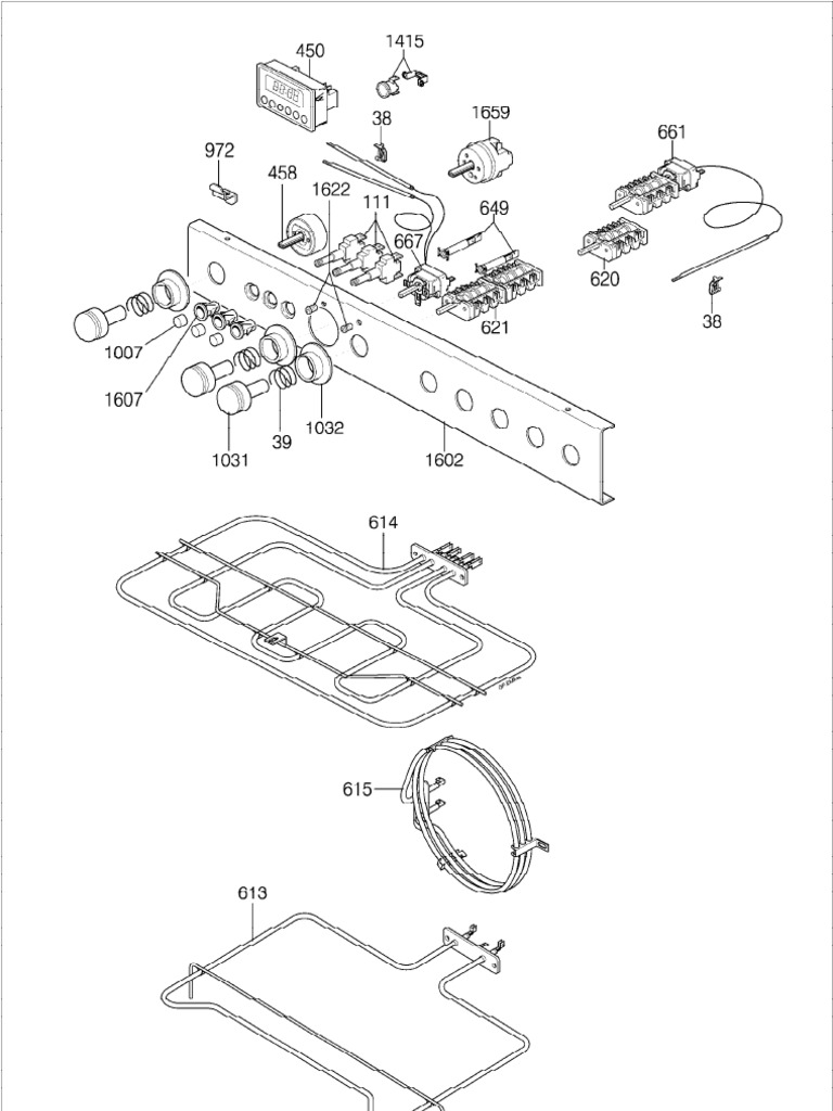 La Germania Stove Parts Diagram Part 2
