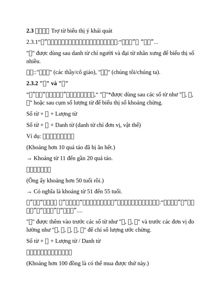 2.3, 2.4, Baitap | PDF