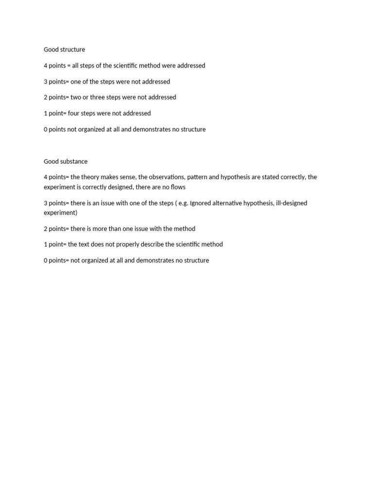 Good Structure | PDF