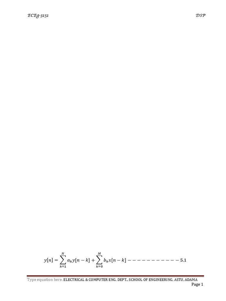 Chapter - 6 | PDF | Filter (Signal Processing) | Algorithms