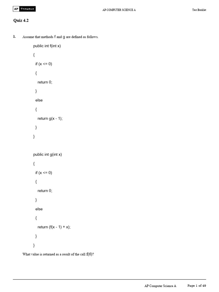 TB Quiz42 6875f775b93d55.6875f77810d3f3.05705705 | PDF | Integer ...