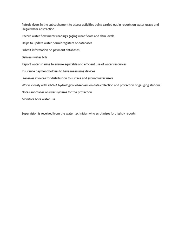 Water Monitor | PDF