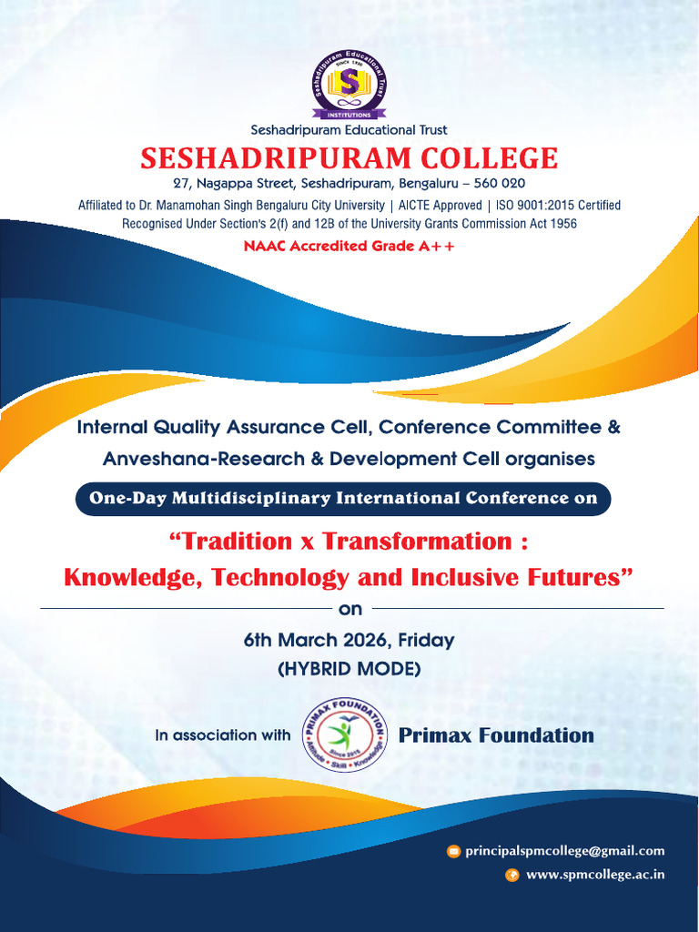 Conference Brochure December-1 | PDF