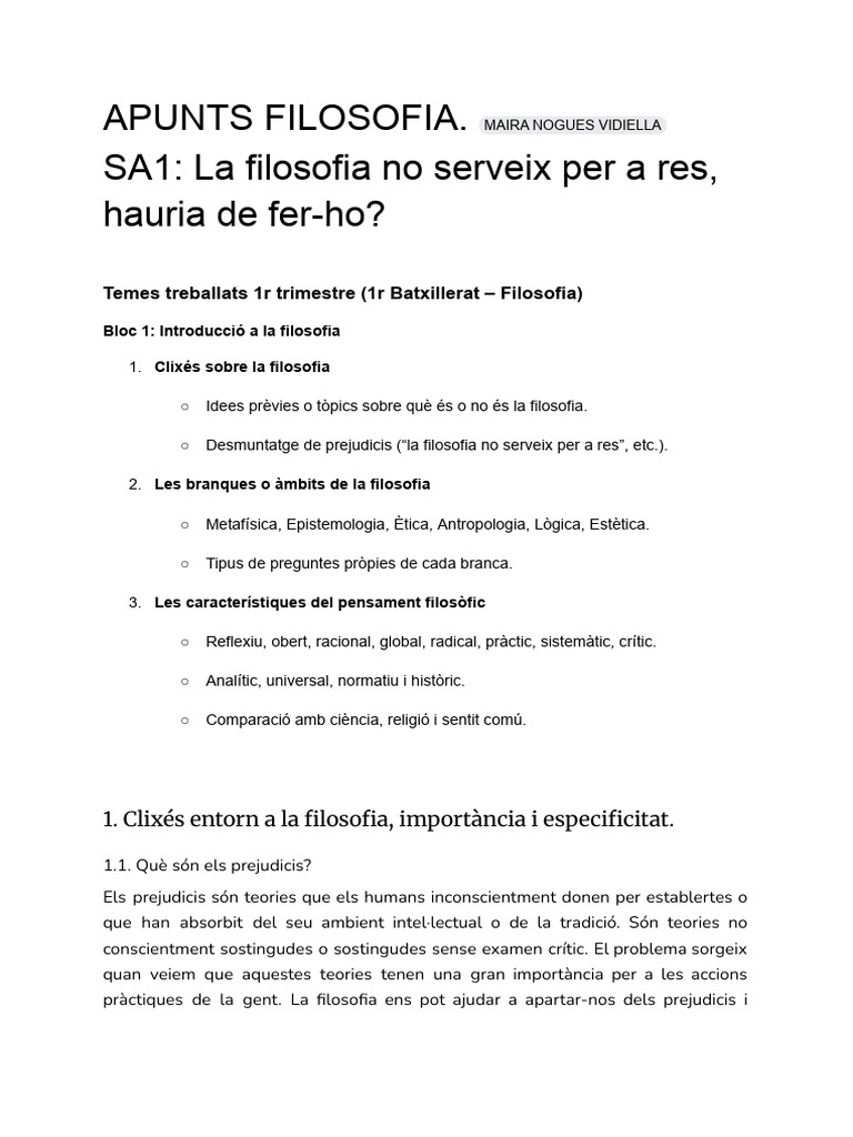 Filosofia | PDF
