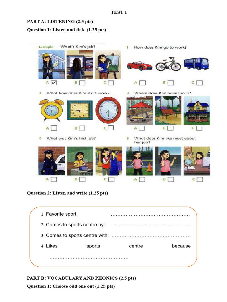 Bo Test Tong Hop | PDF | Second Language | Vocabulary