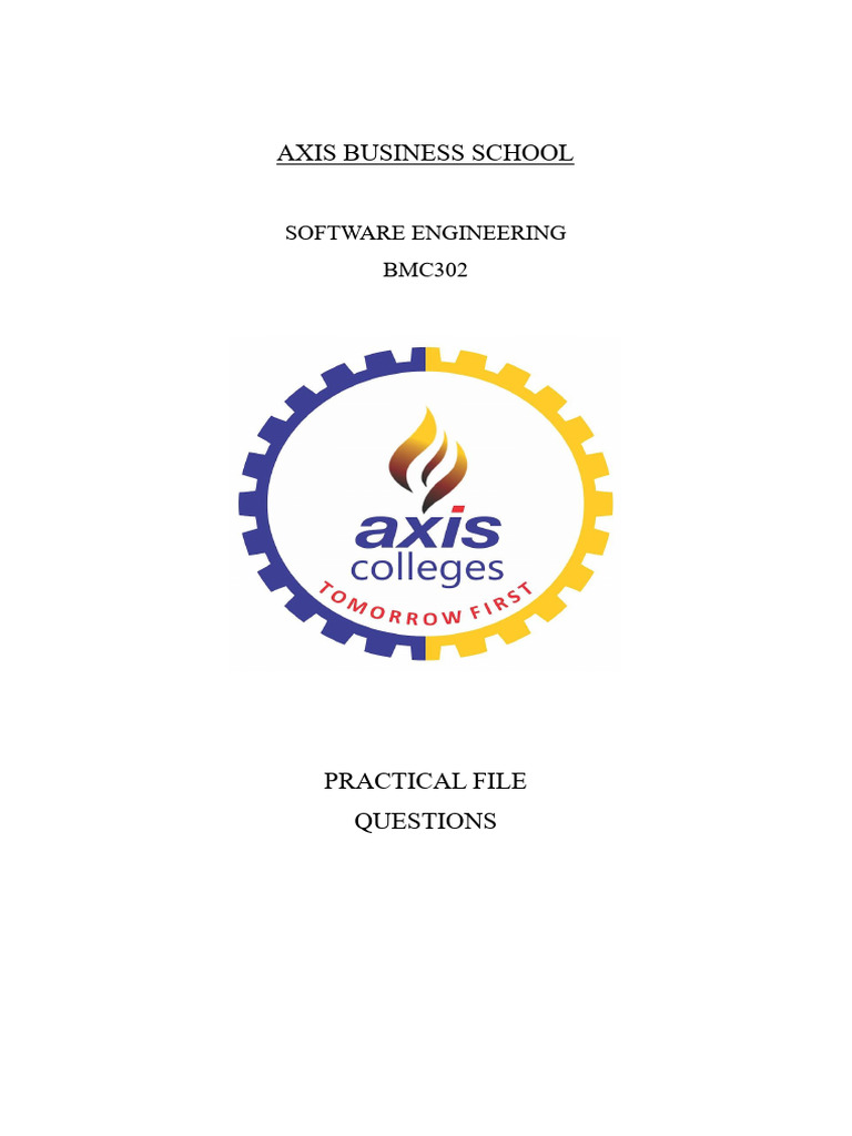 Se - Practical File Questions | PDF