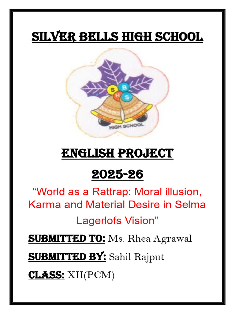 Sahil's English Project 2025 | PDF | Guilt (Emotion) | Karma