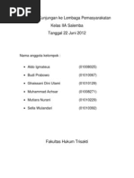Download Laporan Kunjungan Ke Lembaga Pemasyarakatan by Syara Fina SN98924134 doc pdf