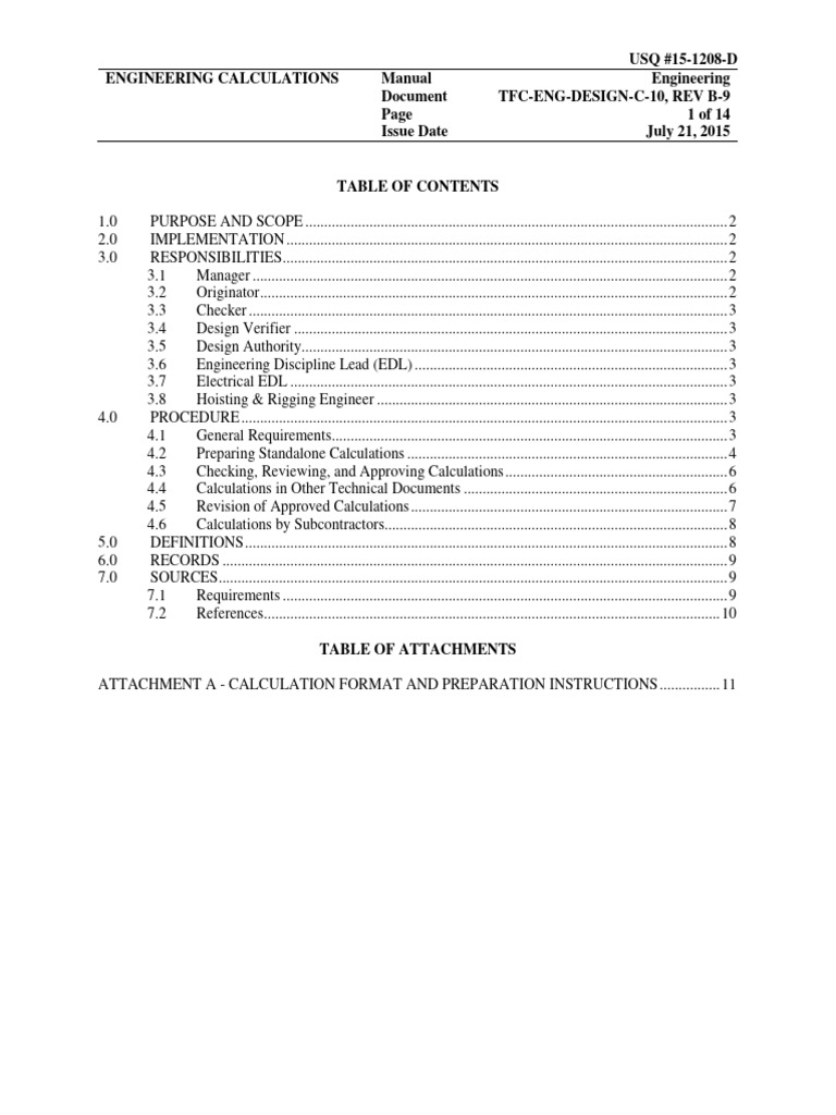 Tfc-Eng-Design-C-10-Engineering Calculations | PDF | Spreadsheet ...