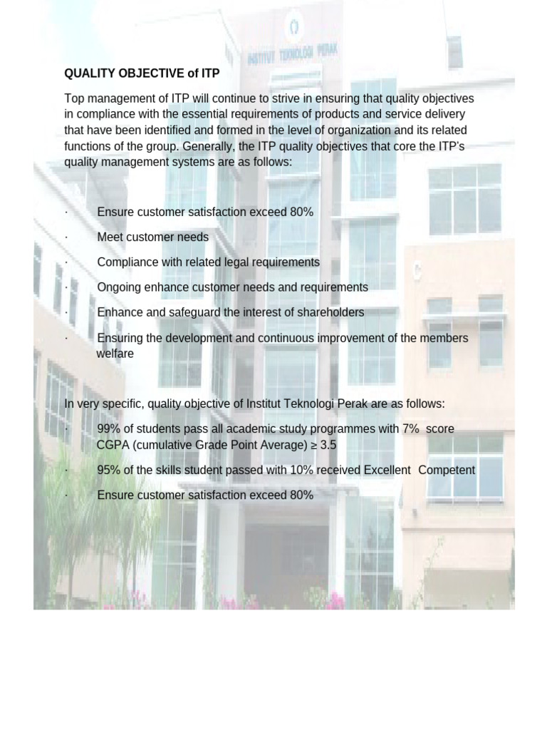 Objective | PDF