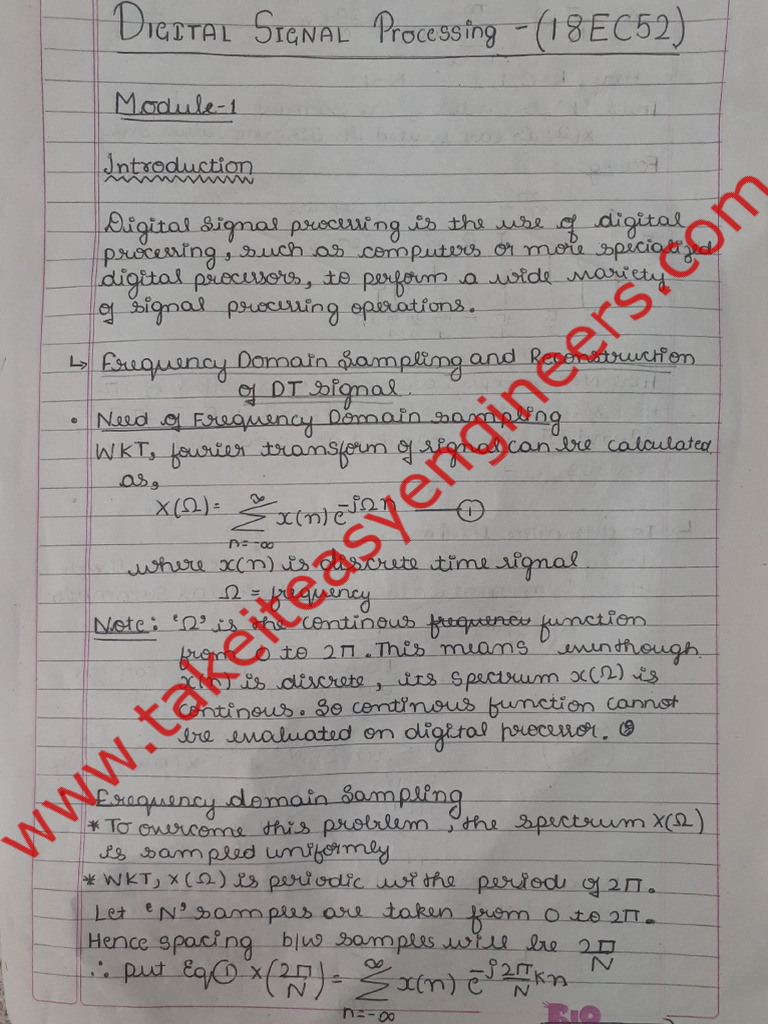 Bec502 Module 2b Notes | PDF