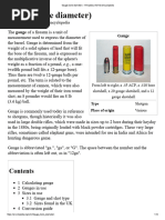 Ammunition Size Conversion Guide | PDF | Caliber | Projectile Weapons