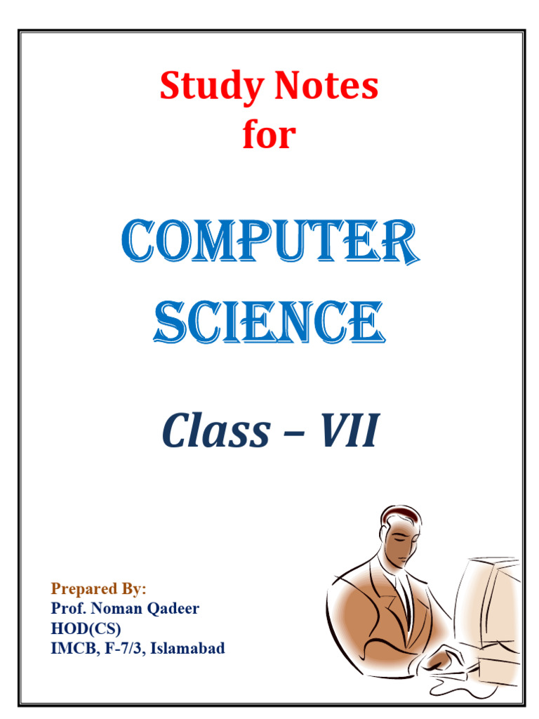 Computer Notes Class 7 (CH 3,5,6) | PDF | Cybercrime | Malware