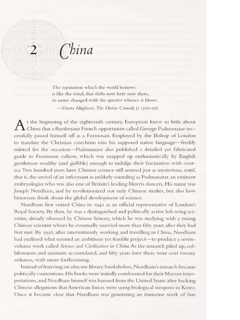 P. Fara - China | PDF
