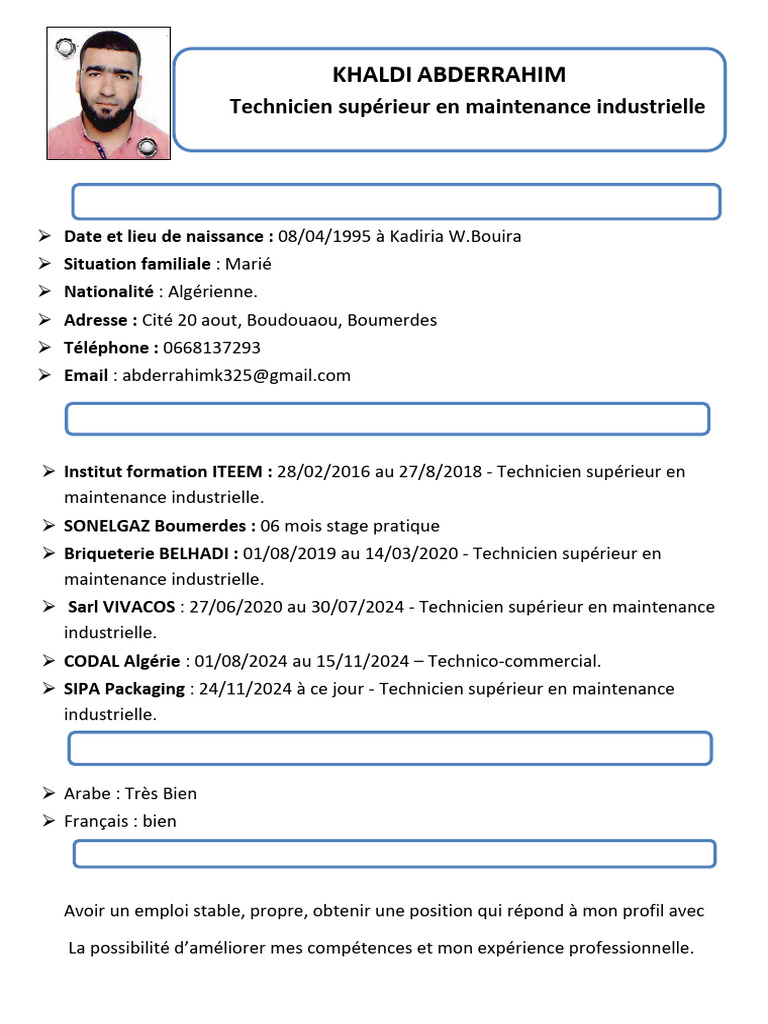 Khaldi Abderrahim | PDF