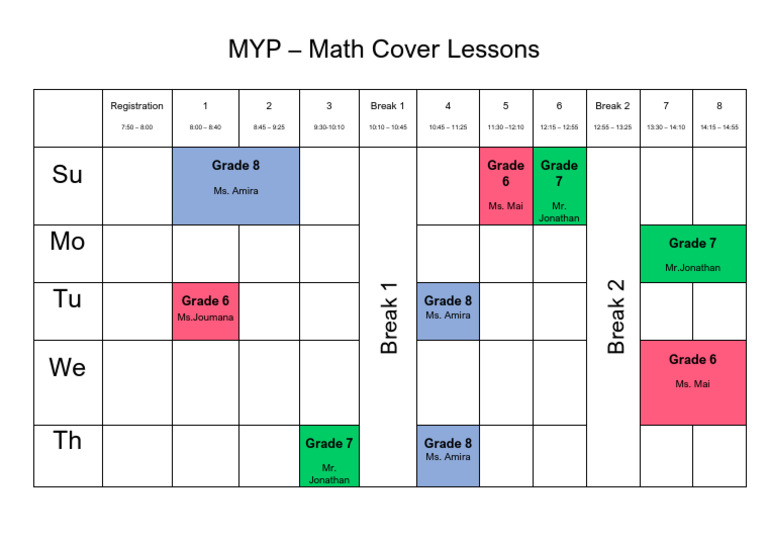 MYP - Math Covers | PDF