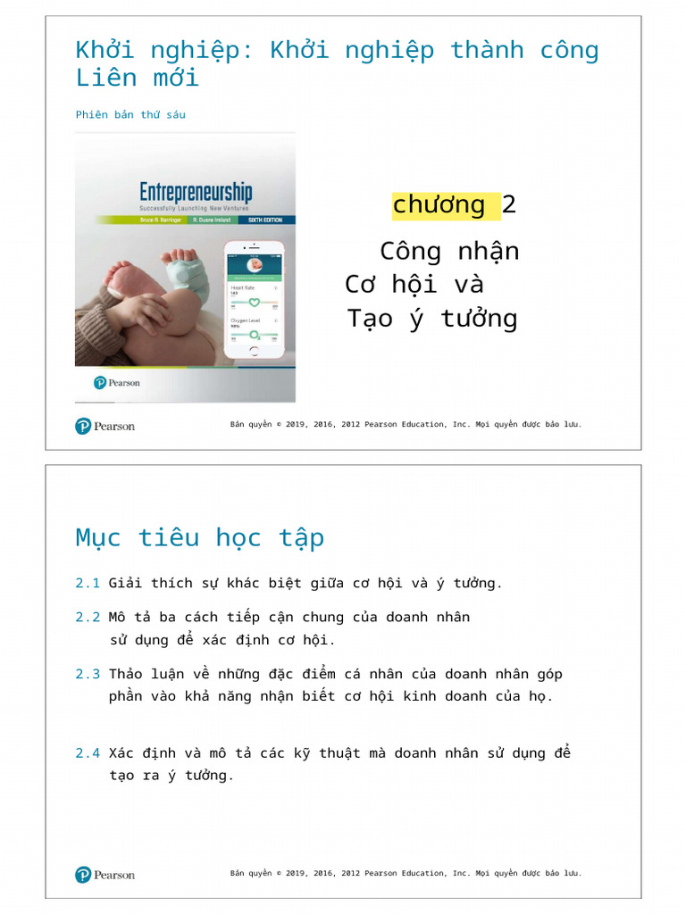 2 - Recognizing Opportunities and Generating Ideas_VN | PDF