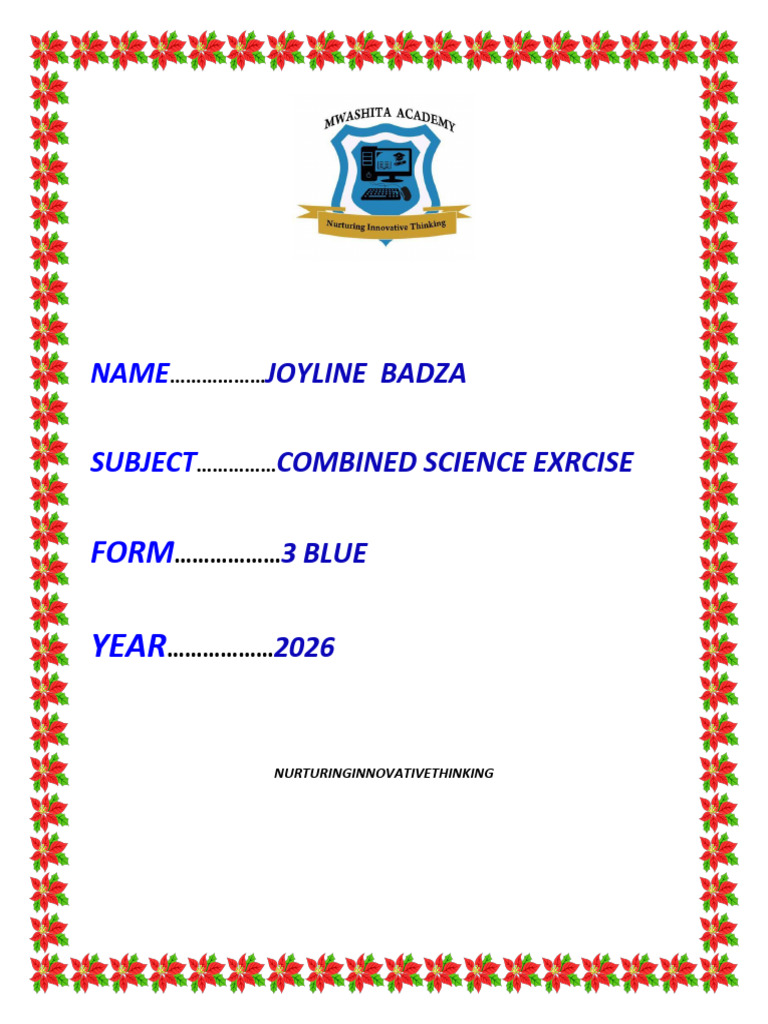 Co Science Exrcise | PDF