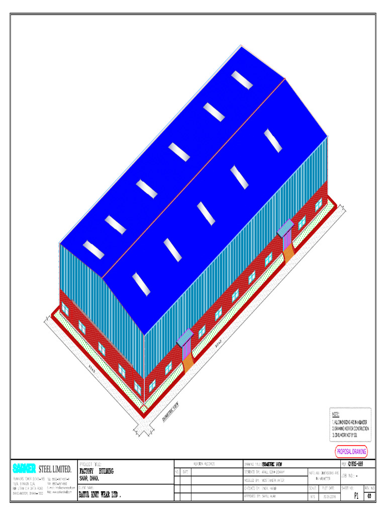 Steel Building Format | PDF
