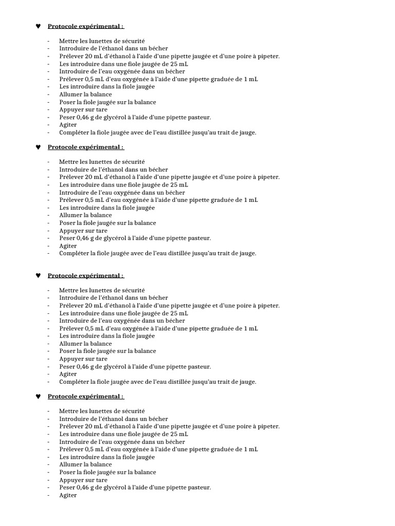 2 Chap1 TP6 Protocole | PDF | Équipement de laboratoire | Le volume