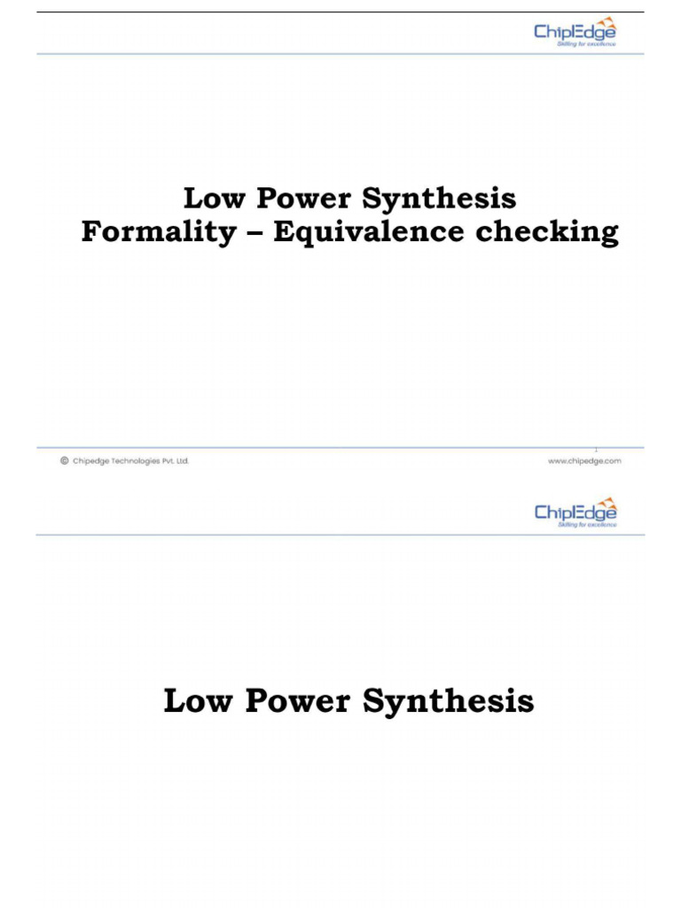 5.mod4, Low Power Synthesis | PDF