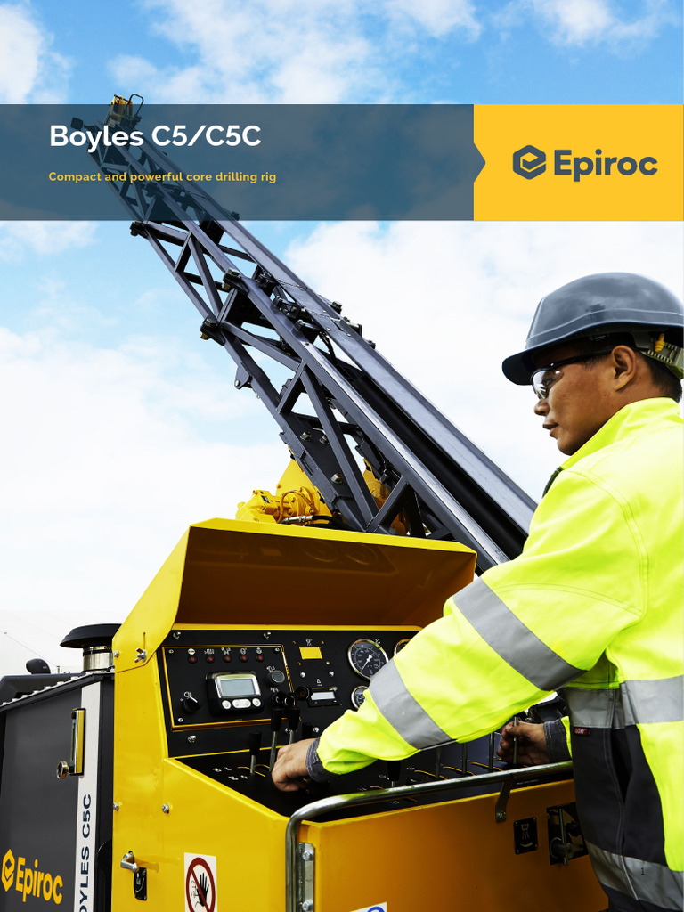 9868 0036 01 Boyles C5 C5C Brochure English - WEB | PDF | Drilling Rig ...