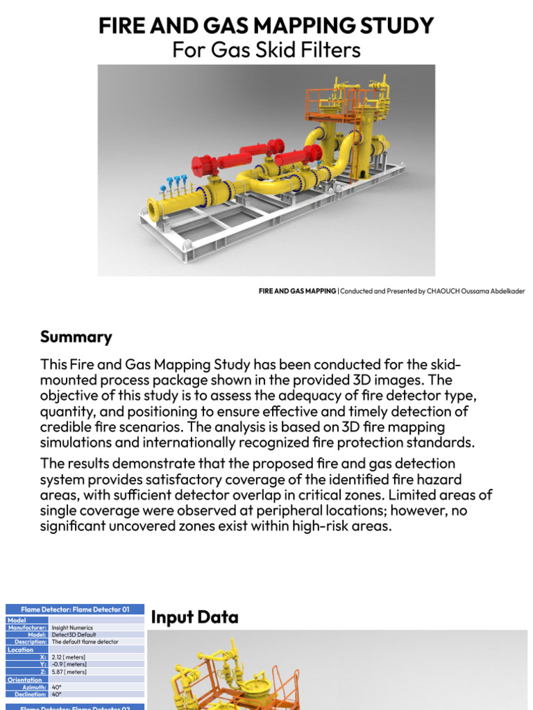 Fire and Gas Mapping Study. | PDF | Sensor