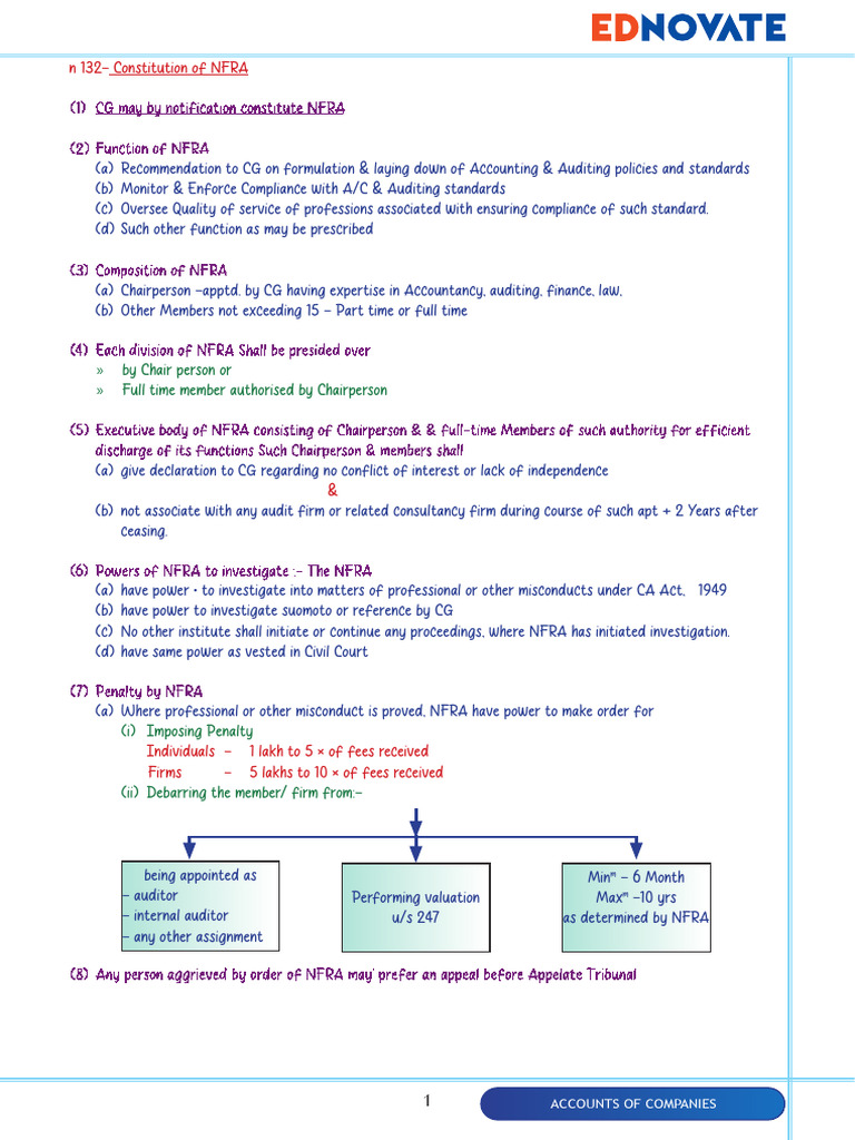 13-10 9_Accounts_of_companies_Sec 132 to 138 (3) | PDF | Going Concern ...