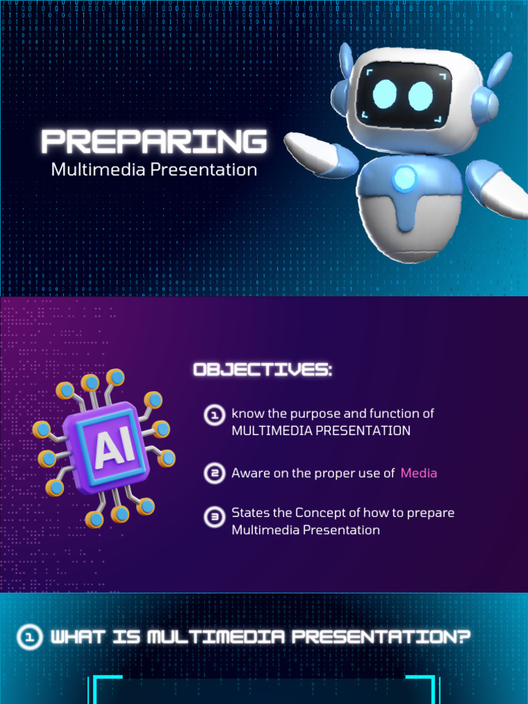Preparing Multimedia Presentation | PDF | World Wide Web | Internet & Web