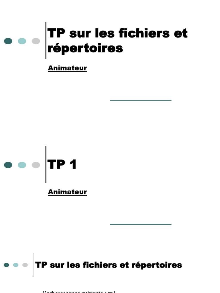 TP 1 Linux | PDF | Répertoire (informatique) | Fichier informatique