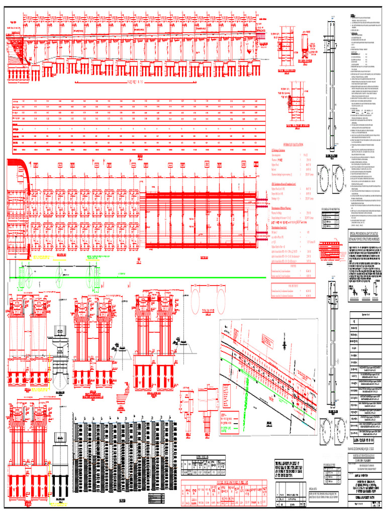 Br. No.727 (19 x12.20m) Nbq-Glpt-Kyq Section - v5 | PDF | Bridge ...