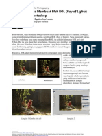 e Book Tips Photoshop for Photography Cara Membuat ROL Ray of Lights Foto