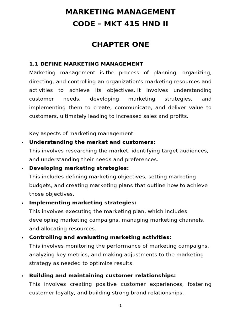 Marketing Management 3 | PDF | Marketing | Consumer Behaviour