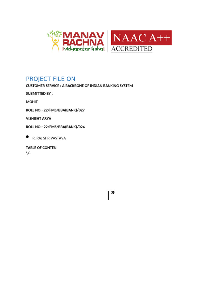 bse_project[1] | PDF | Banks | Deposit Account